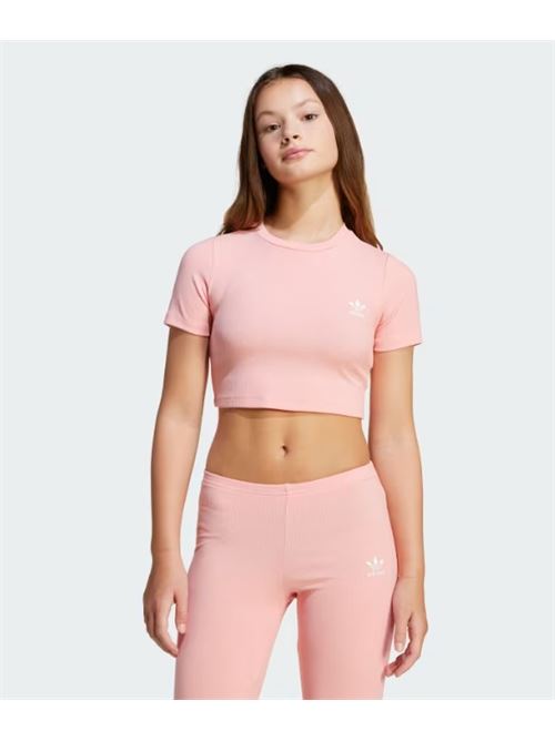 rib crop tee ADIDAS ORIGINAL | JC8441SEPISP